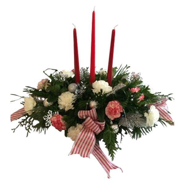 Candy Stripe Centerpiece