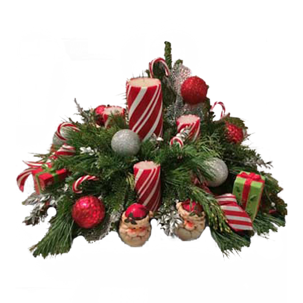 Candy Cane Centerpiece