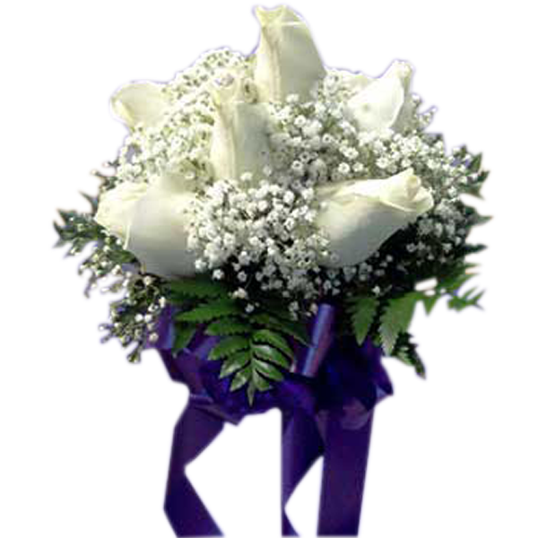 White Rose Clutch