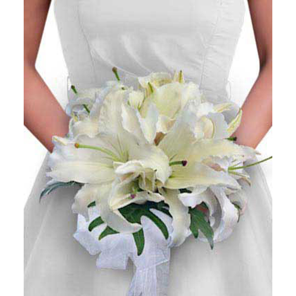 White Lily Nosegay