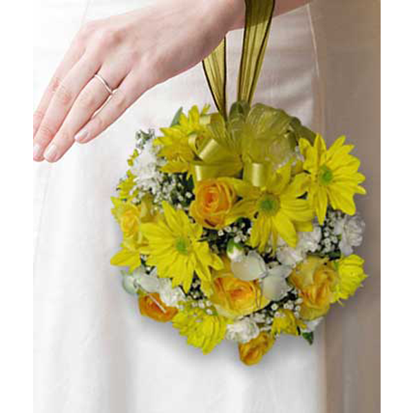 Yellow Pomander Ball