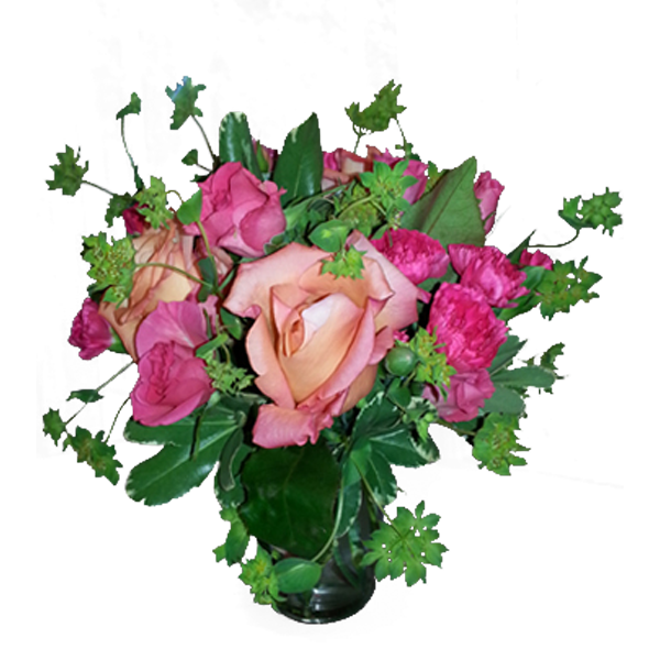 Pinks and Greens