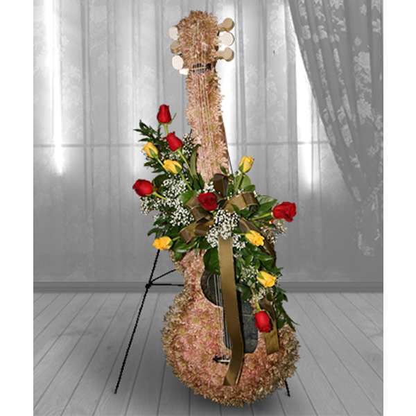 Floral Guitar