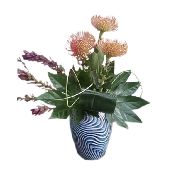 Protea In A Swirl