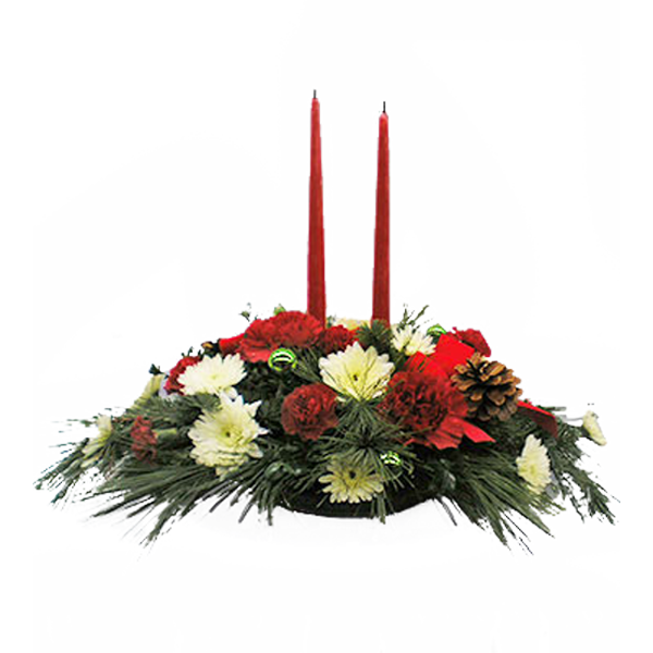 Two Candle Centerpiece