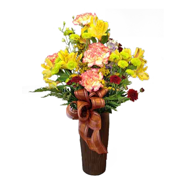 Mixed Vase for Fall