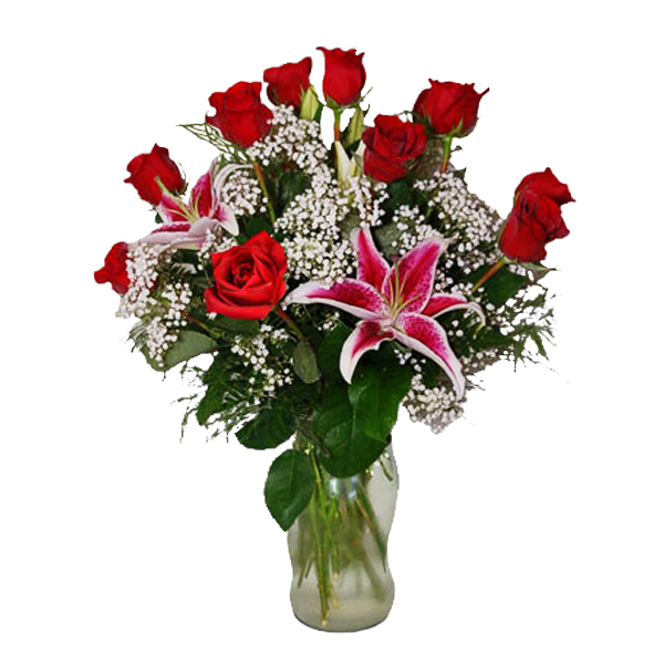 Lilies and Roses Oh My!