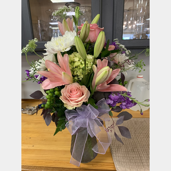 Pink Lilies