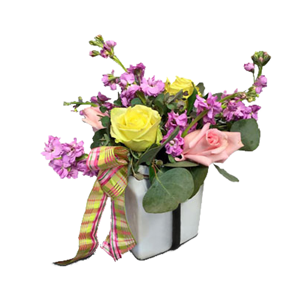 Canister of Flowers
