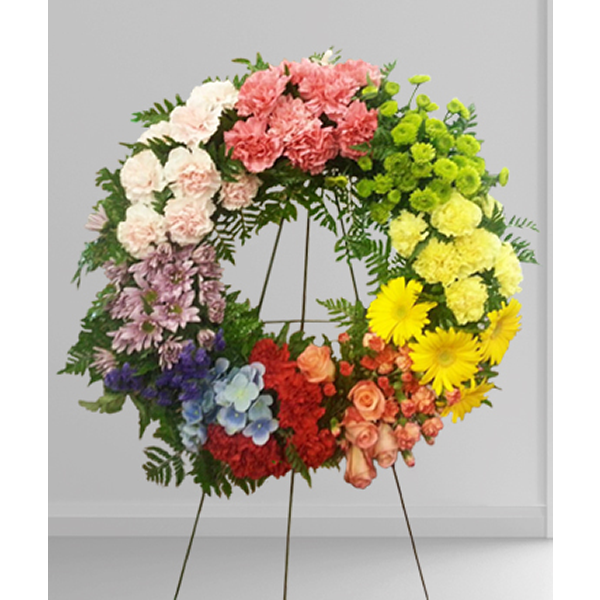Wreath of Many Colors