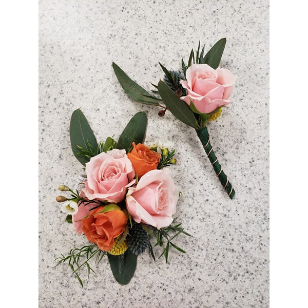 Bout and Corsage Set